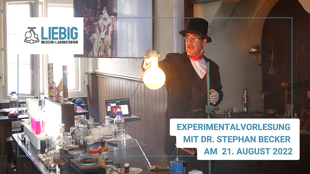 Experimentalvorlesung im Liebig-Museum mit Dr. Stephan Becker