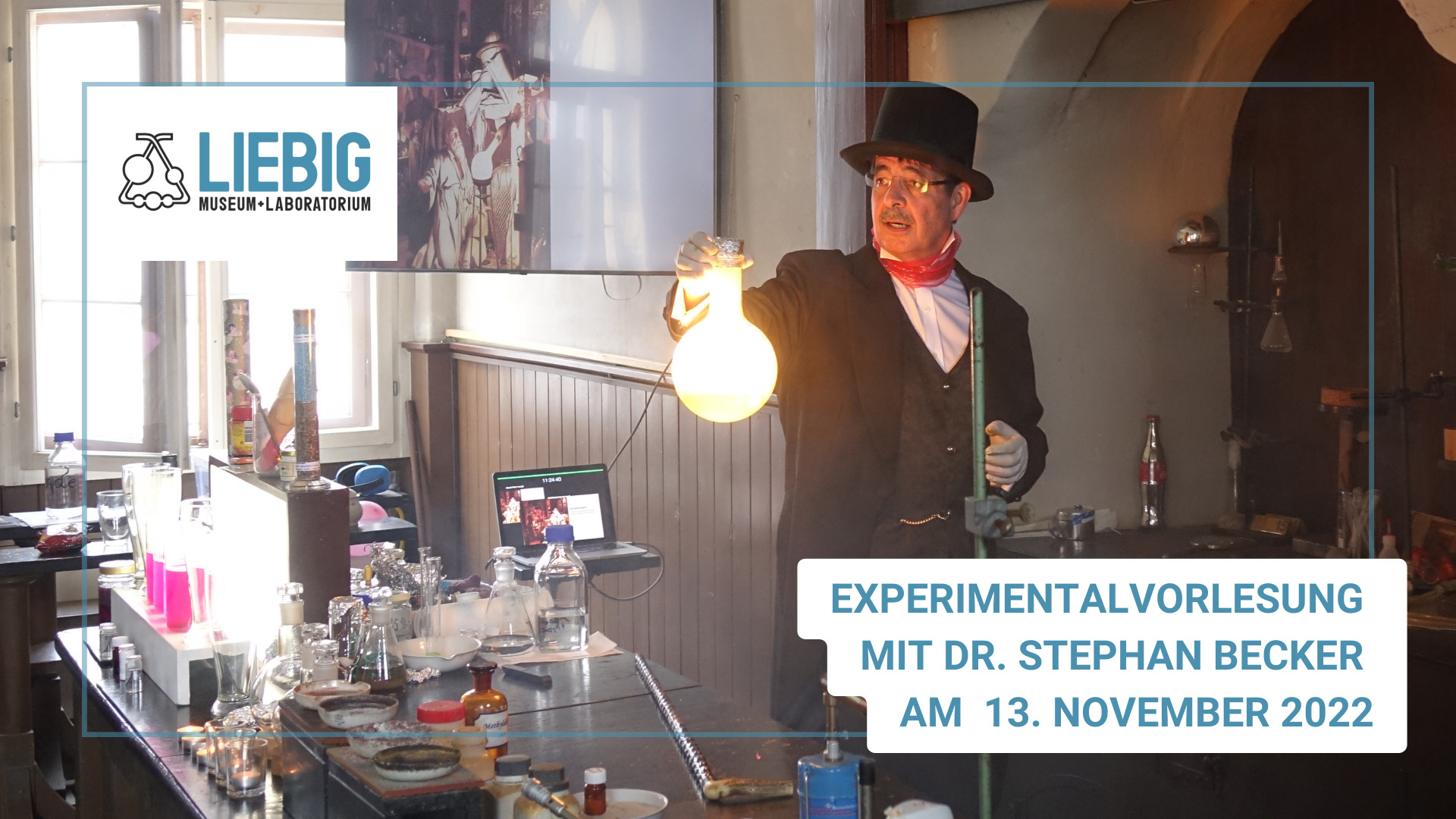 Experimentalvorlesung mit Dr. Stephan Becker